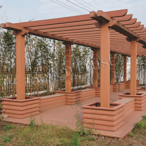 Wood Plastic Composite Pergola - Shanghai Seven Trust Industry Co.,Ltd