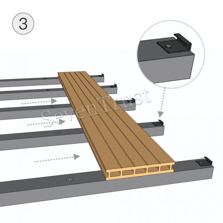 WPC Decking Solid Wood Plastic Composite Decking Suppliers