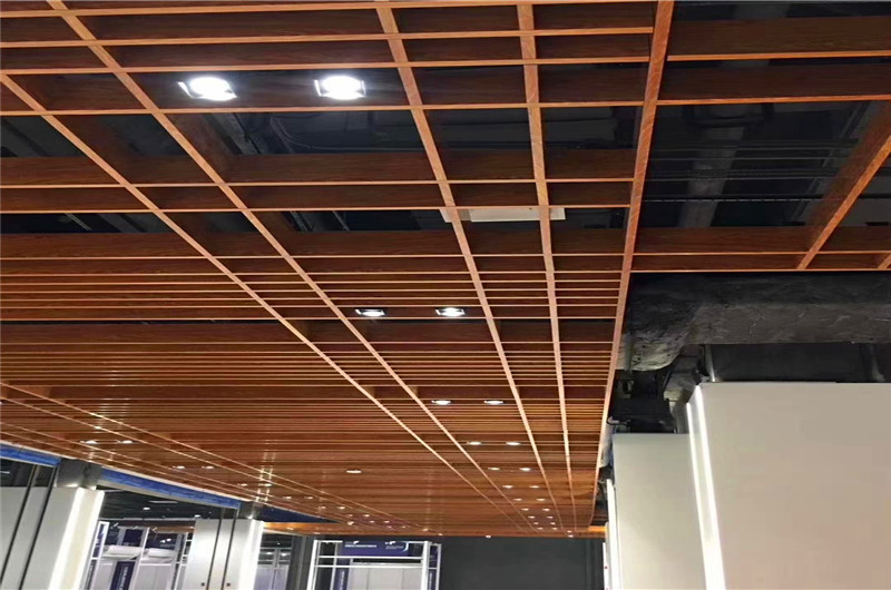 WPC grid ceiling